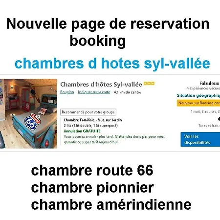 Bed & Breakfast Syl-vallee Route 66 *